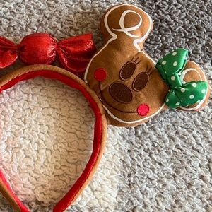 Gingerbread Disney Minnie ears